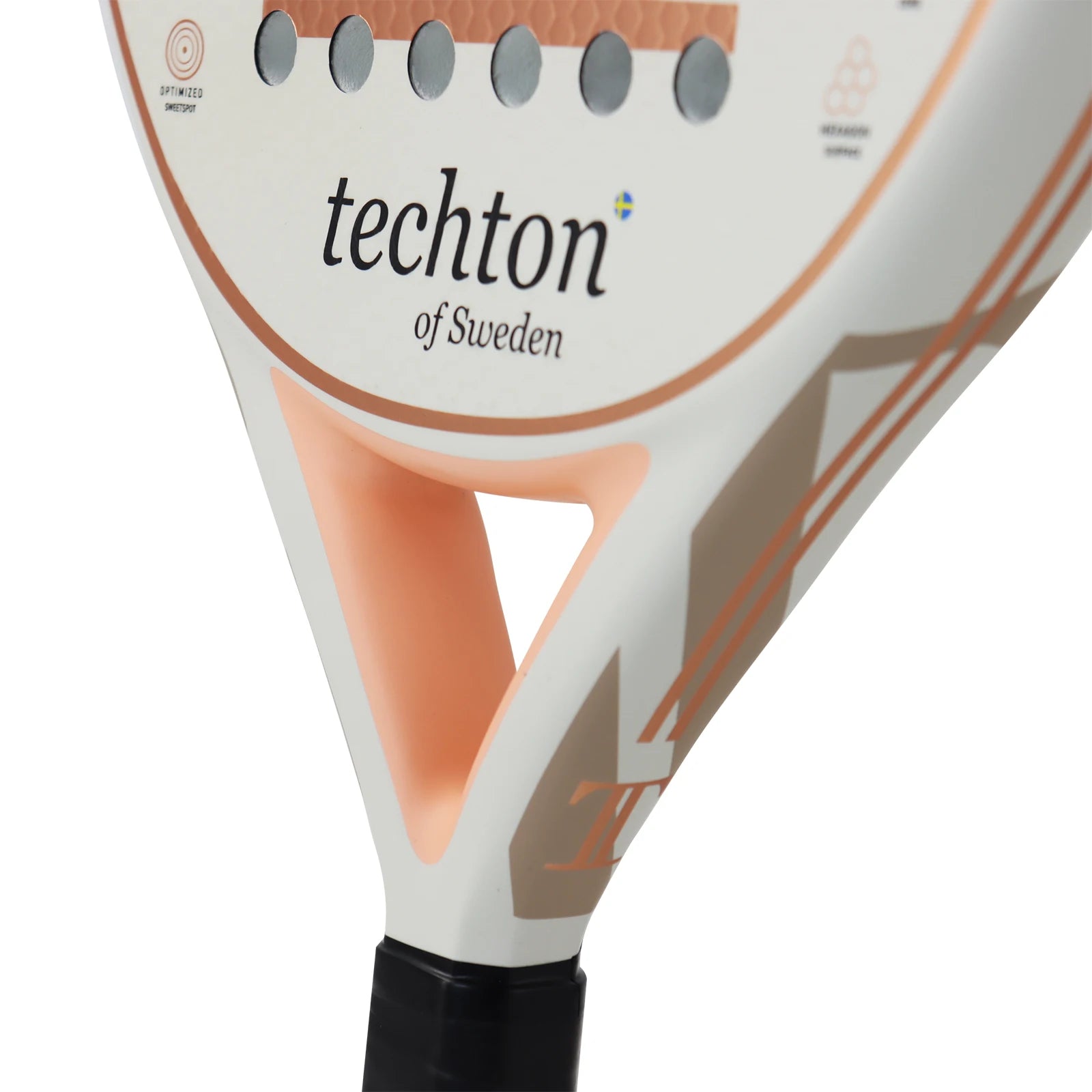 Techton of Sweden P46 Round Shape Racket