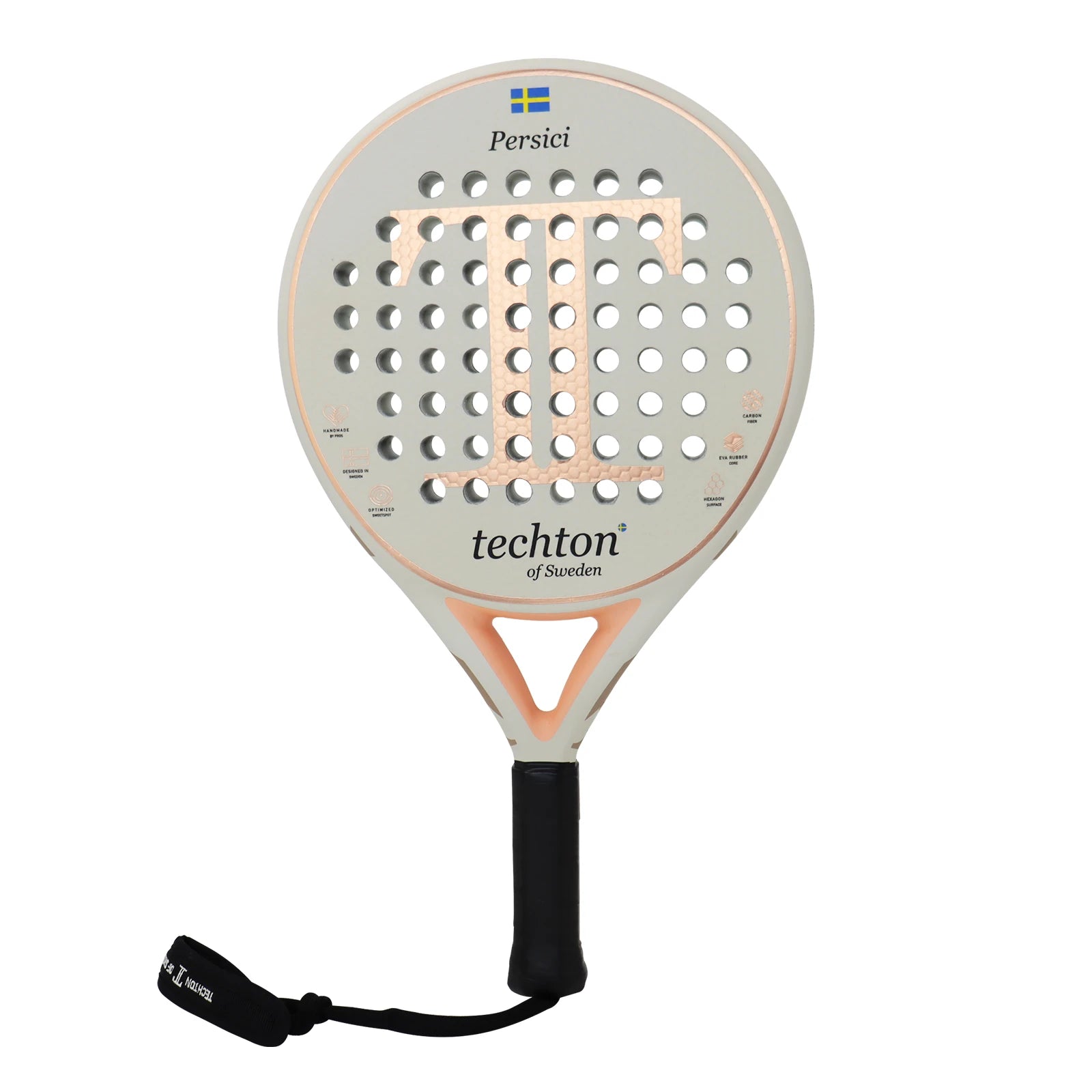 Techton of Sweden P46 Round Shape Racket