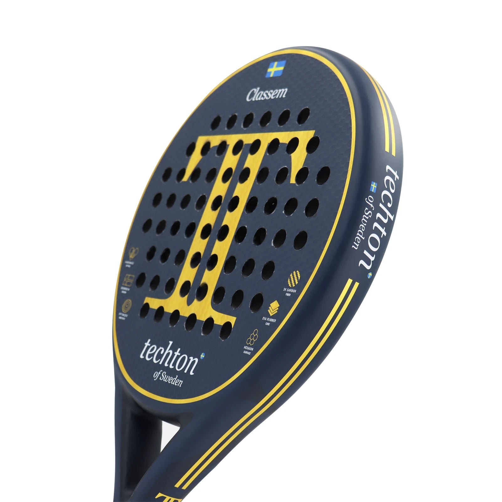 Techton of Sweden P46 Round Shape Racket