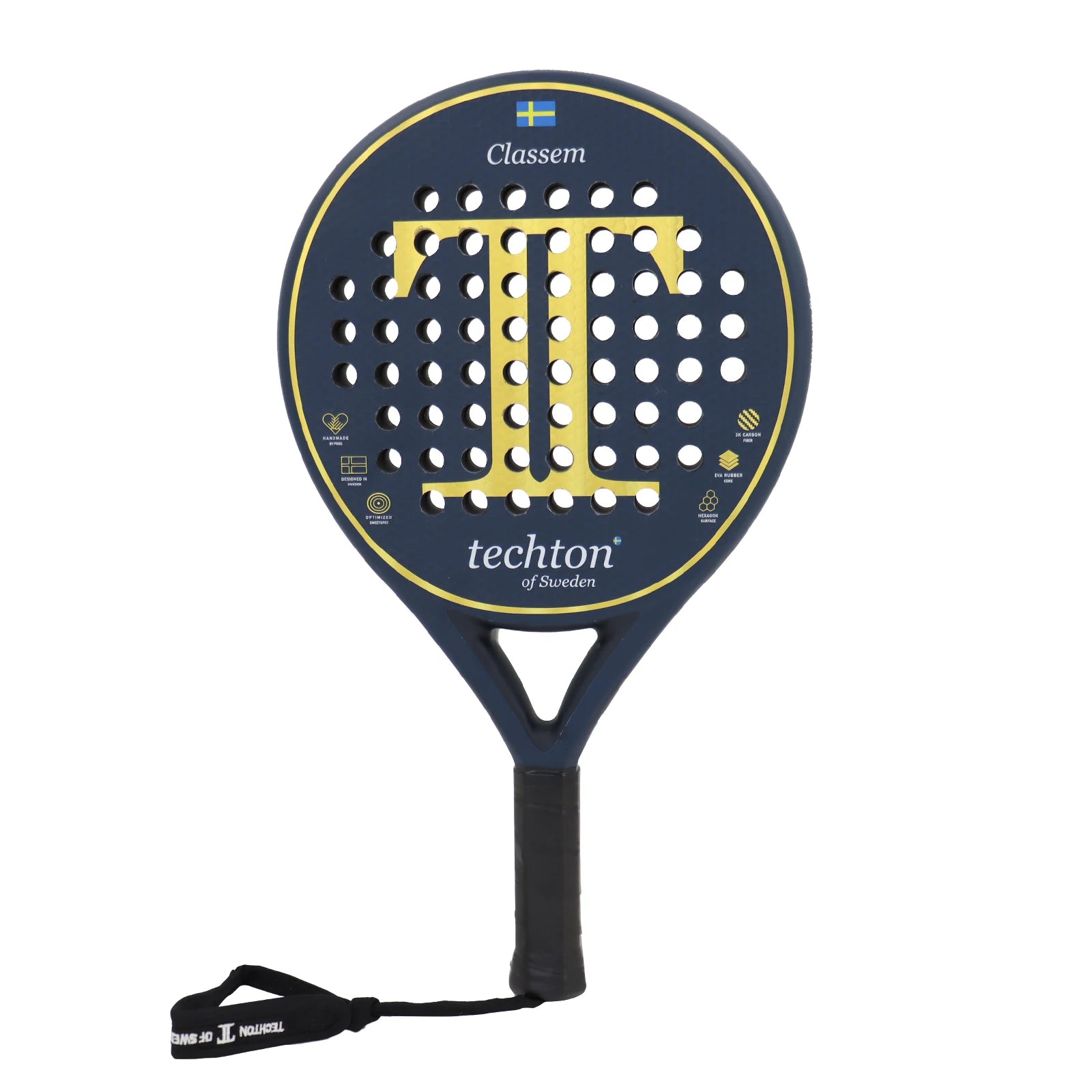 Techton of Sweden P46 Round Shape Racket