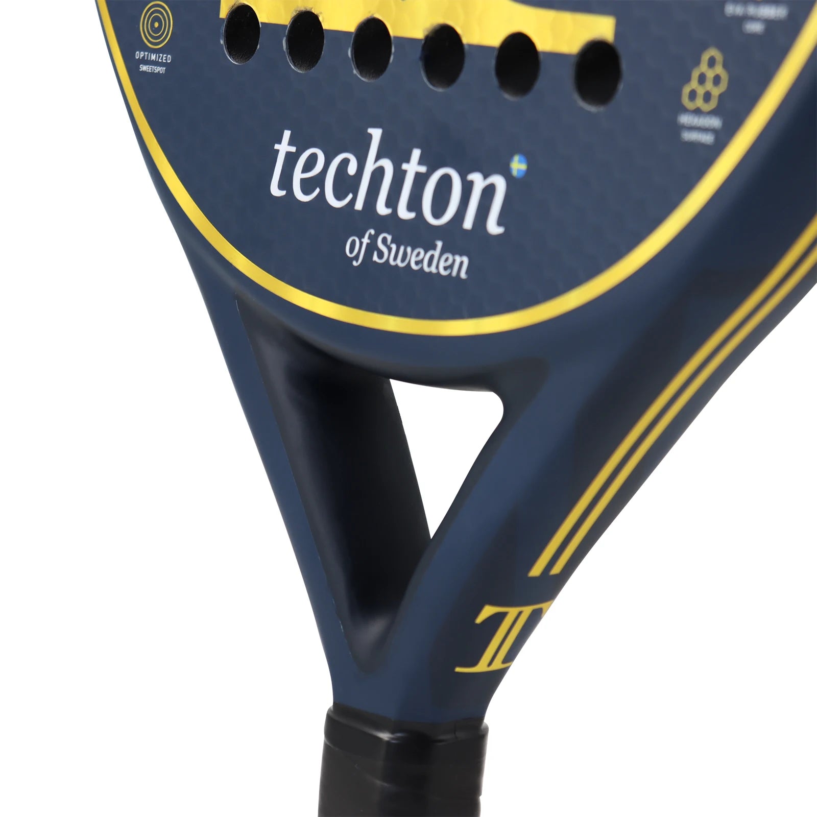 Techton of Sweden P46 Round Shape Racket