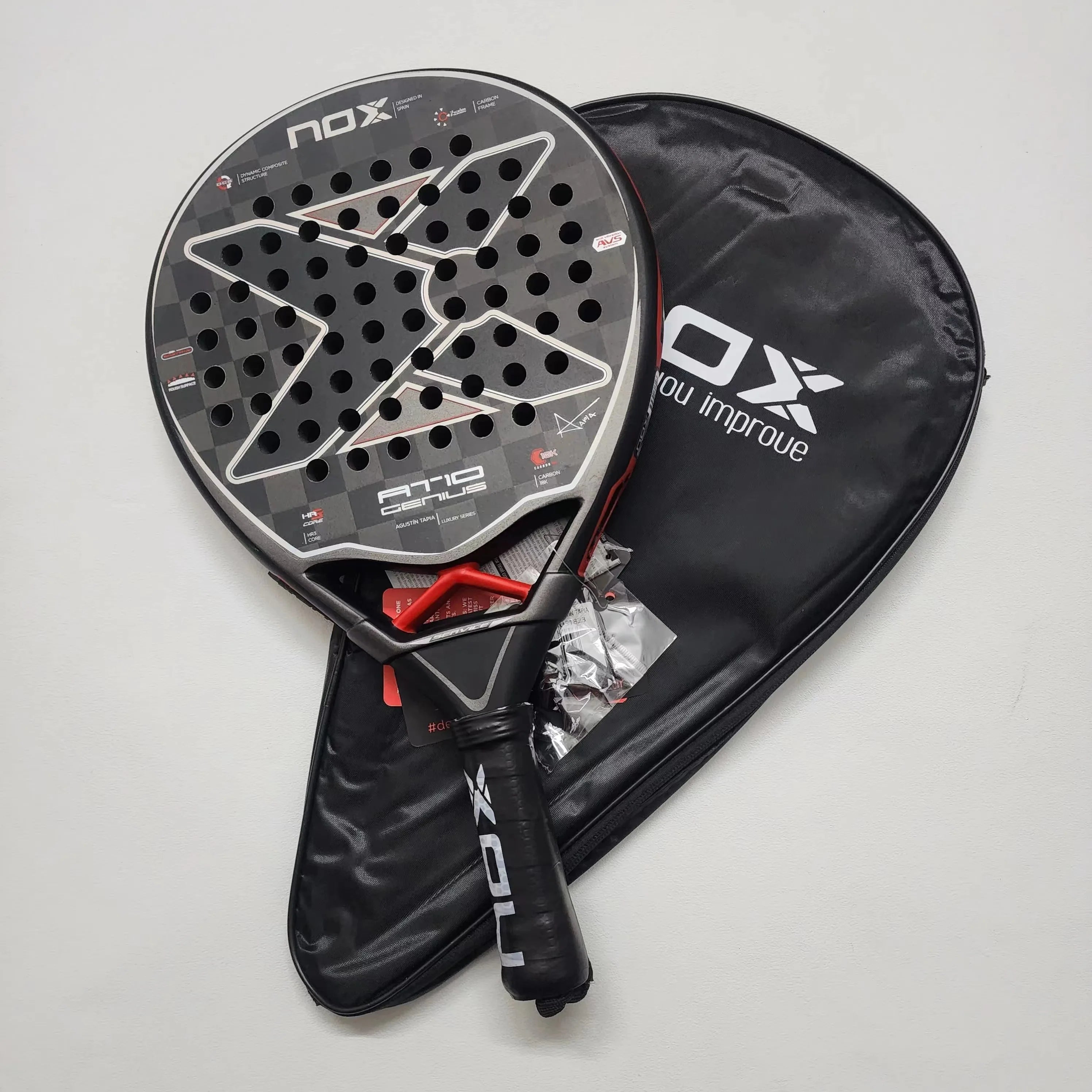 Nox AT10 Genius 18K Racket